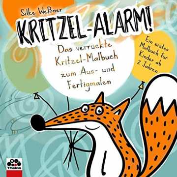 Greenheim arm! Das verrückte Kritzel-Malbuch zum Aus- und Fertigmalen - Ein erstes Kritzelbuch für Kinder ab 2 Jahre nachhaltig