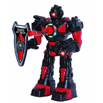 GreenheimJungen und Mädchen schießt. Fast 35 Cm groß. Ferngesteuertes.. s Großer Roboter ferngesteuert für Kinder - Hervorragendes Spielzeug Ro-boter... nachhaltig