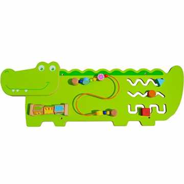 Greenheimeeignet für Kindergärten und Kindertagesstätten. Die freundl.. Wand-Spieltafel Motoriktrainer Motorikbrett Motorikschleife Spielbrett~ Wands... nachhaltig
