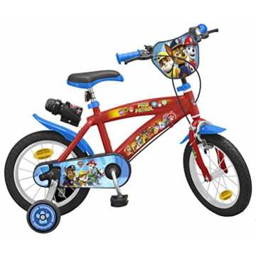 GreenheimJahre - RotFahrrad 12' JungeKunststoffräderEVA-ReifenGemäß E.. Patrol Kinder-Fahrrad   / 30 cm 35,6 cm rot nachhaltig