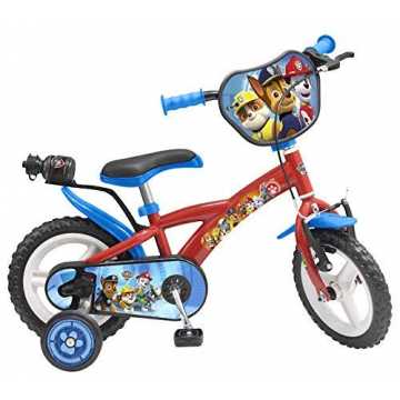 Greenheim5 Jahre - RedFahrrad 12' JungeKunststoffräderEVA-ReifenGemäß.. Patrol Kinder-Fahrrad   / 30 cm, Kinder, Paw Patrol nachhaltig