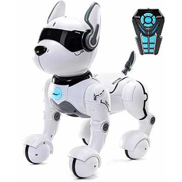 Remote Control Robot Hundespielzeug, Roboter für Kinder ab 2,3,4,5 Jahren, Rc Zoomer Hu... Remote Control Robot Hundespielzeug, Roboter für Kinder ab 2,3,4,5 Jahren, Rc Zoomer Hu...