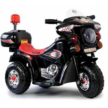 Greenheimund losfahren. Fährt höchstens mit Schrittgeschwindigkeit. D.. er Motorrad Elektrofahrzeug Polizei Bike Kindermotorrad Elektromotorrad (Schw... nachhaltig