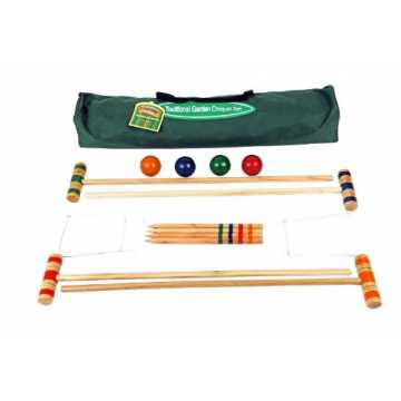 l Garden Games 75cm Croquet Set In Canvas Tasche nachhaltig