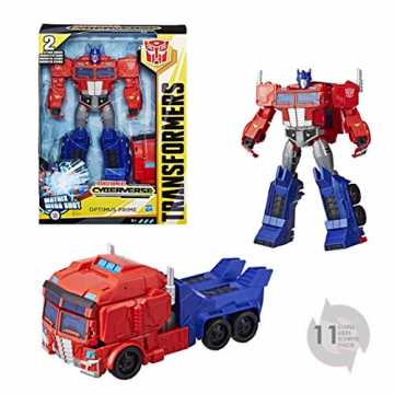 Greenheim Transformers Cyberverse AnimationsserieJede Action Attacker.. nsformers E2067ES0 - Cyberverse Action Attackers Ultimate Figur Optimus Prime Roboter-Actionfigur nachhaltig