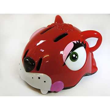 GreenheimGeprüften Kinderfahrradhelmexklusives Foxy-Design in rot-wei.. Safe & Sweet, Kinder-Fahrrad-Helm, verstellbar 49-55cm, Sicherheit und Quali Neu nachhaltig