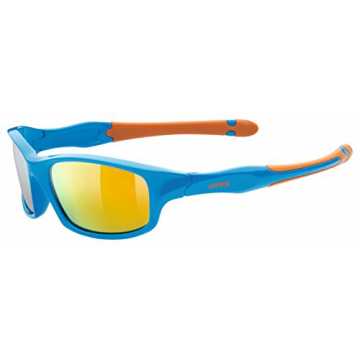 uvex Unisex Jugend, sportstyle 507 Sonnenbrille, blue-orange, one size