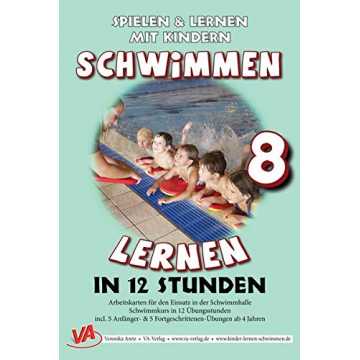 lernen in 12 Stunden, unlaminiert (8) (Schwimmen lernen - unlaminiert / Spiel... nachhaltig