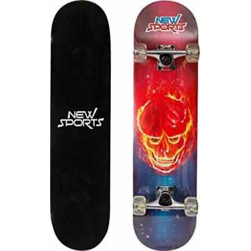  Skateboard Ghostrider, Länge 78,7 cm nachhaltig