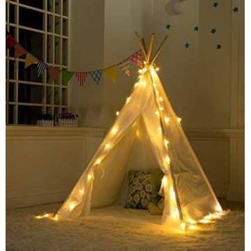 Greenheim, Tipi Zelt, Party. Hinweis - Das Tipi-Zelt ist nicht verfüg.. e Lichterketten Batterie Indoor Kinder Schlafzimmer Tipi Zelt Beleuchtung Dek... nachhaltig