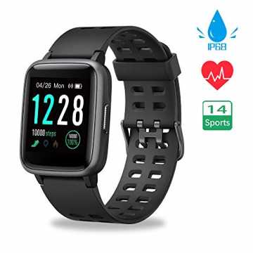 odell】 Smartwatch, Fitness Armband Voller Touch Screen IP68 Wasserdicht Sma... nachhaltig