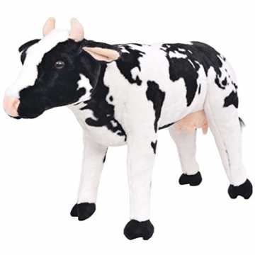 Greenheimieser realistisch gestalteten Kuschelkuh! Das weiche und det.. schtier Stehend Kuh XXL Kinder Plüschspielzeug Kuscheltier Stofftier nachhaltig