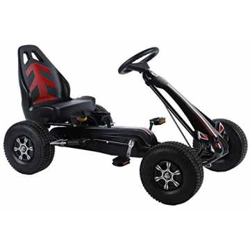 Kart Racing Car Big - Big Wheel Tretauto für Kinder mit Luftreifen von 4-7 Ja... nachhaltig