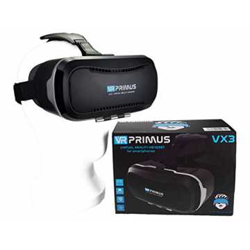  VX3 VR Brille, kompatibel mit iPhone und Android Handy 's bis 5.8 Zoll z.B. ... nachhaltig