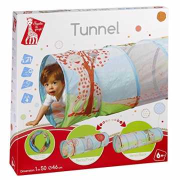 11 Tunnel Sophie la girafe, mehrfarbig nachhaltig