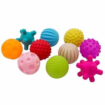 Greenheimr unmittelbarer Aufsicht von Erwachsenen.  Falls Sie irgendw.. by Ball zum Greifen Set 10er Pack mit Rassel Natur Stoff Motorikspielzeug nachhaltig