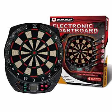 WIN.MAX Elektronische Dartscheibe elektronisches Elektronik Dartboard Dart Scheibe elektronisch Dartautomat E Dartboards