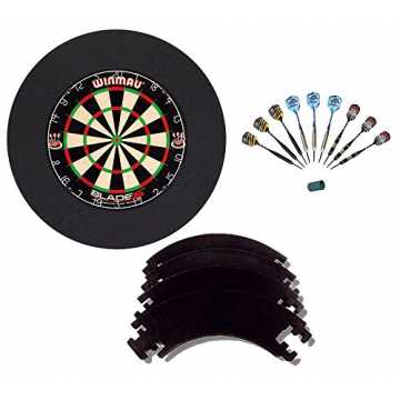 Greenheiminem neu entwickelten, einzigartig gepressten Flachdraht aus.. de 5 mit 9 McDart Steeldarts und Catchring nachhaltig
