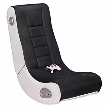 oundchair LevelOne Schwarz Weiß mit Bluetooth Musiksessel mit eingebauten Lau... nachhaltig