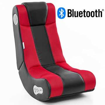 Greenheimnuss sorgt das eingebaute Soundsystem mit den beiden 2x 2 Wa.. L8.006BT Soundchair, Lederimitat, Rot, Höhe: 101 cm Breite: 57 cm Tiefe: 79,5 cm nachhaltig