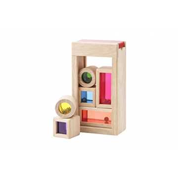Greenheimks - Stackable Hollow Shape Block Toys - 7 Piece SetSIZE: Re.. d WW-1088 - Rainbow Sound Blocks nachhaltig