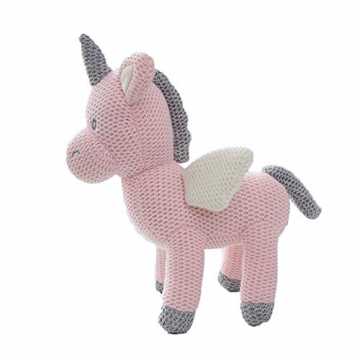 ic Stil Gestricktes Pferd Puppe Spielzeug-Säuglingsschlaf Appease Puppe Stofftier Spielzeug Für Mädchen-Kinder nachhaltig