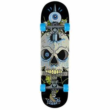 er-Skateboard für Absolute Anfänger Double-Kick-Trick - Ahorndeck, 78,7 x 20,3 cm, Kinder, Snake Complete B... nachhaltig