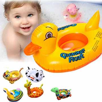 erToys-Baby Schwimmring Schwimmhilfe in Tier-Design, Schwimmreifen Aufblasbar... nachhaltig