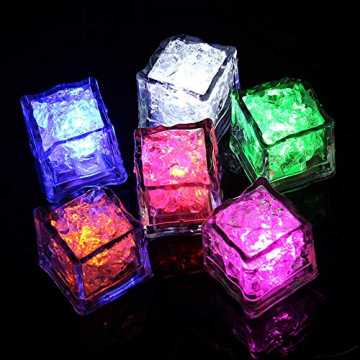 Greenheimn Modegeschäft mit einer großen Auswahl an Produkten, darunt.. Party Dekorative LED Eiswürfel Licht Multicolor Liquid Sensor Bar Party YunYo... nachhaltig