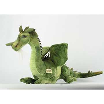 Greenheimus weichem Plüsch. Ein tolles Plüschtier zum Spielen oder al.. che grün Plüschtier Kuscheltier Stofftier Plüschdrache 57 nachhaltig