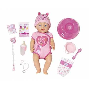 Zapf Creation 824368 BABY Born Soft Touch Girl Puppe 43 cm, bunt
