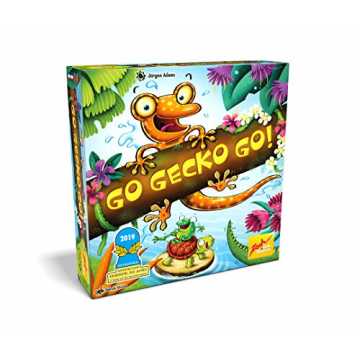 Zoch - Go Gecko Go! - Nominiert zum Kinderspiel des Jahres 2019, Gemeinschaftsspiel für die ganze Familie, für 2-4 Sp...